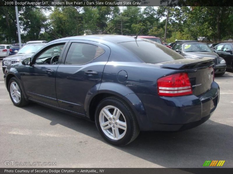 Modern Blue Pearl / Dark Slate Gray/Light Slate Gray 2008 Dodge Avenger SXT