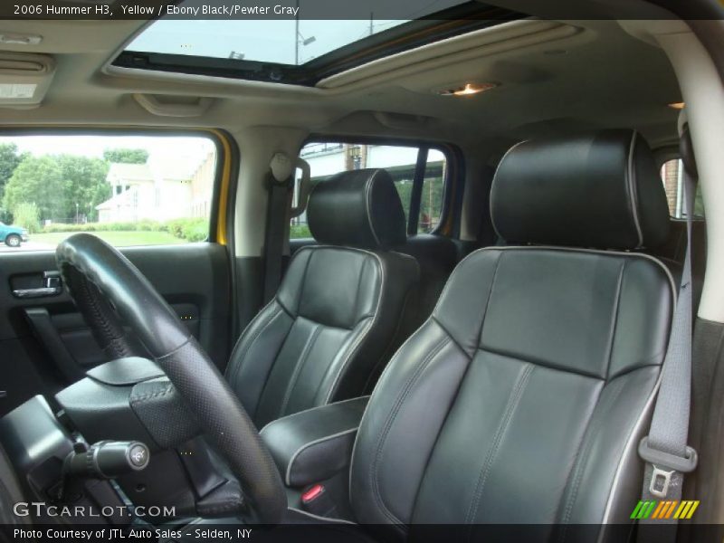 Yellow / Ebony Black/Pewter Gray 2006 Hummer H3
