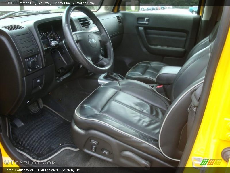 Yellow / Ebony Black/Pewter Gray 2006 Hummer H3