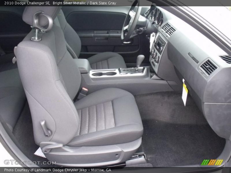 Bright Silver Metallic / Dark Slate Gray 2010 Dodge Challenger SE