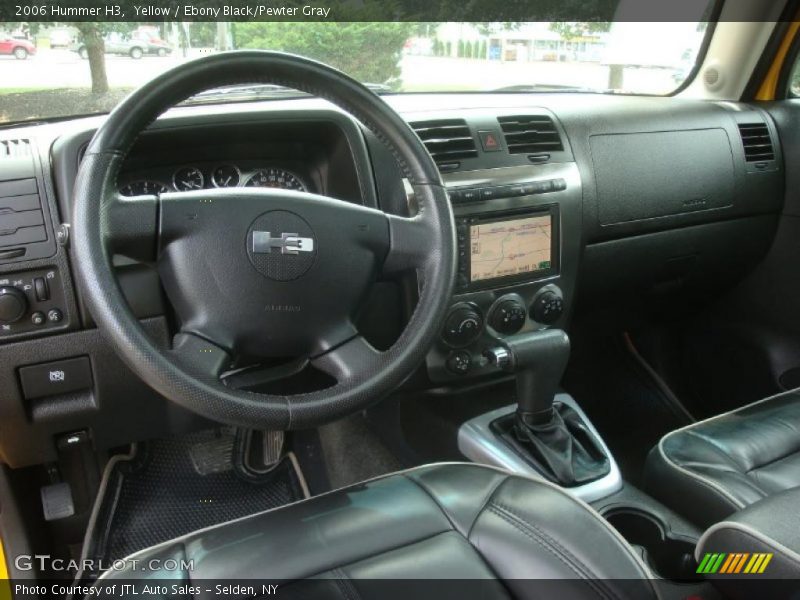 Yellow / Ebony Black/Pewter Gray 2006 Hummer H3