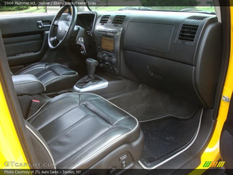 Yellow / Ebony Black/Pewter Gray 2006 Hummer H3