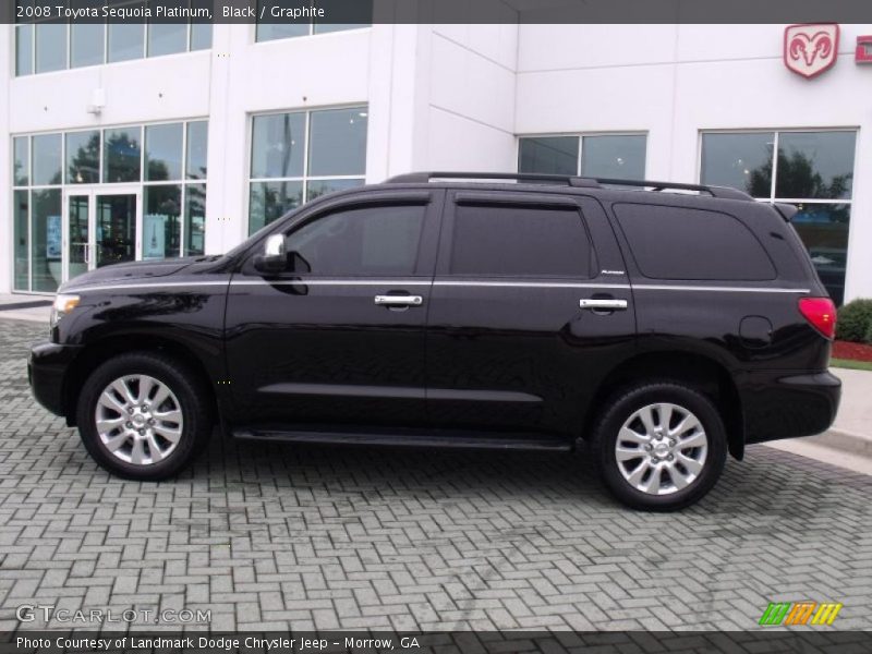 Black / Graphite 2008 Toyota Sequoia Platinum