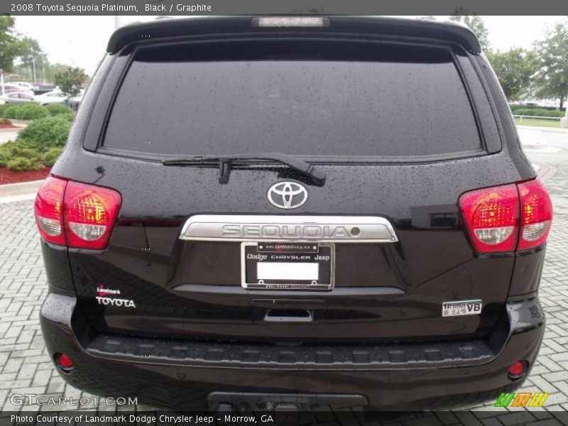 Black / Graphite 2008 Toyota Sequoia Platinum