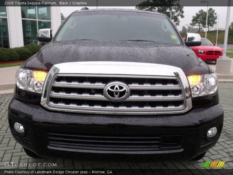 Black / Graphite 2008 Toyota Sequoia Platinum