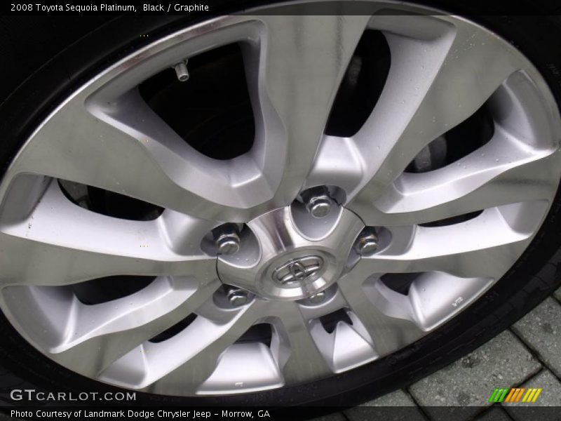 Black / Graphite 2008 Toyota Sequoia Platinum