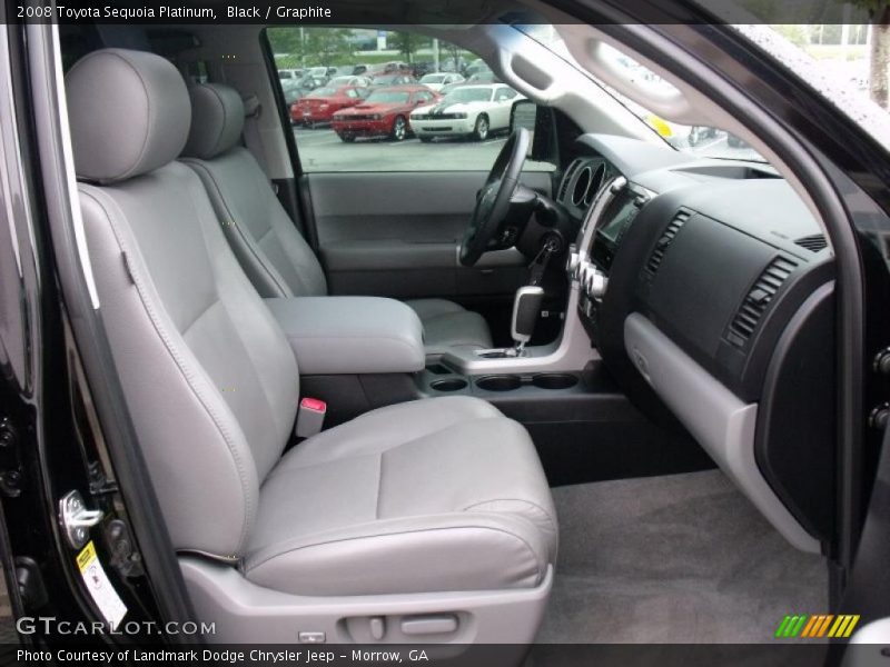 Black / Graphite 2008 Toyota Sequoia Platinum