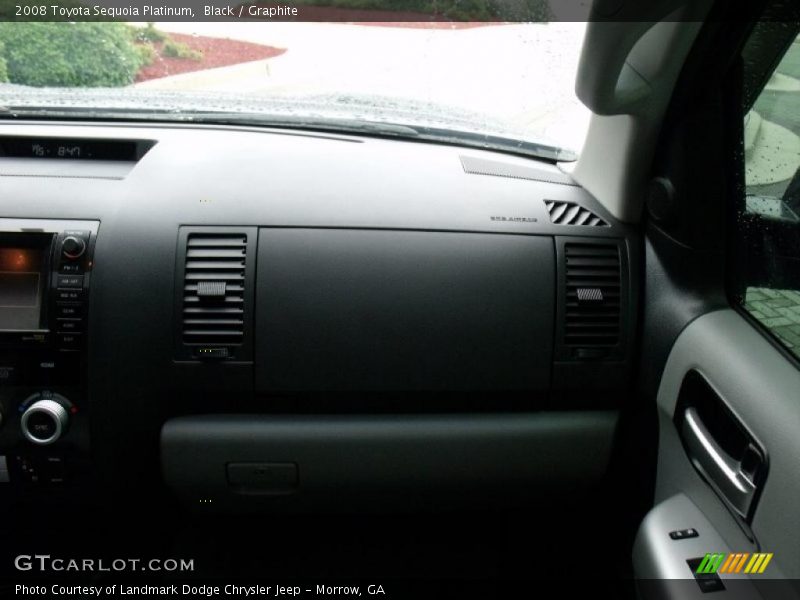 Black / Graphite 2008 Toyota Sequoia Platinum