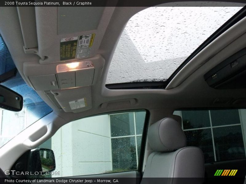 Black / Graphite 2008 Toyota Sequoia Platinum