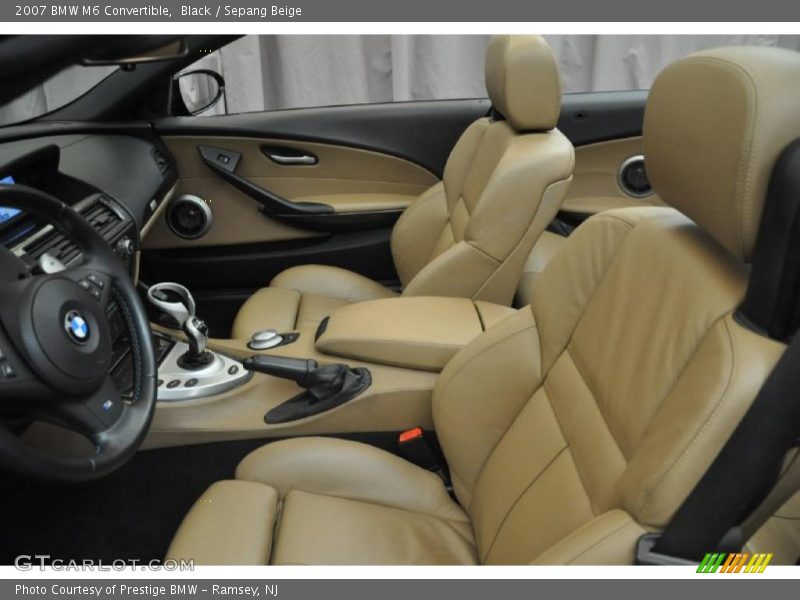 Black / Sepang Beige 2007 BMW M6 Convertible