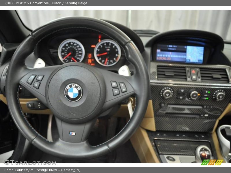 Black / Sepang Beige 2007 BMW M6 Convertible