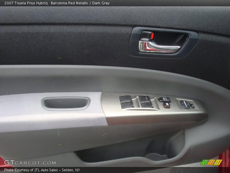Barcelona Red Metallic / Dark Gray 2007 Toyota Prius Hybrid