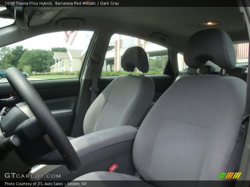 Barcelona Red Metallic / Dark Gray 2007 Toyota Prius Hybrid