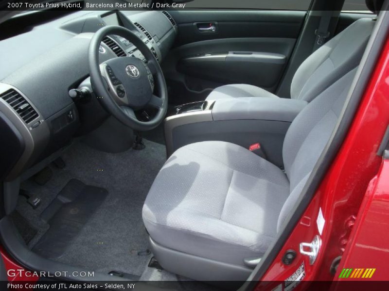 Barcelona Red Metallic / Dark Gray 2007 Toyota Prius Hybrid