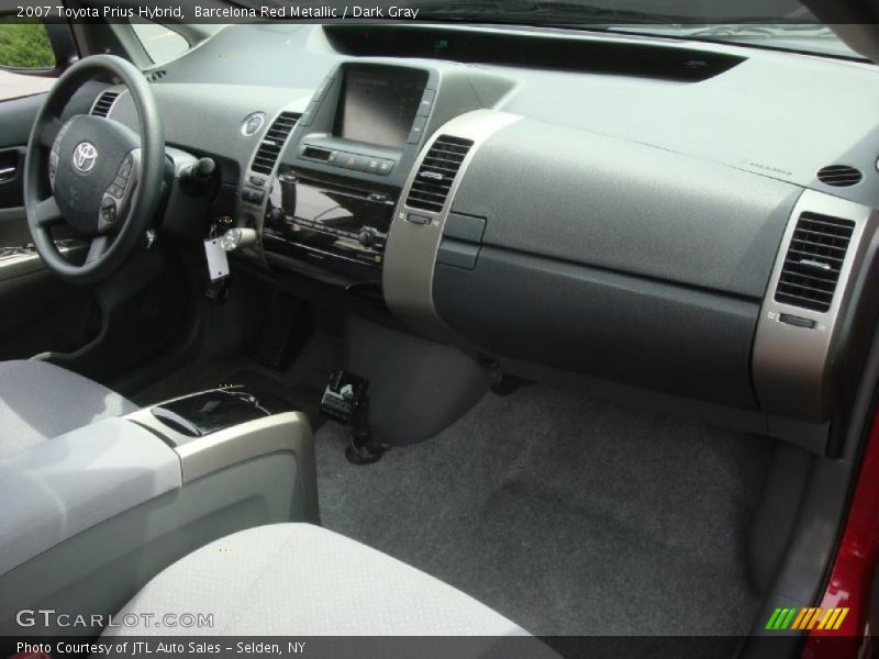 Barcelona Red Metallic / Dark Gray 2007 Toyota Prius Hybrid