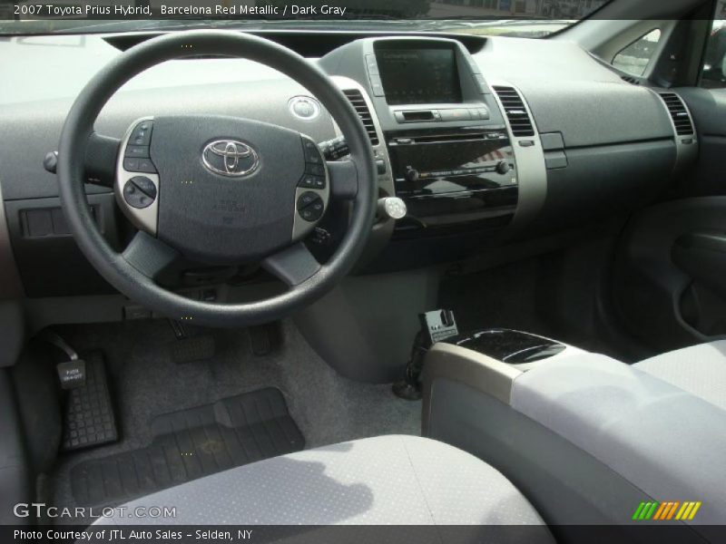 Barcelona Red Metallic / Dark Gray 2007 Toyota Prius Hybrid