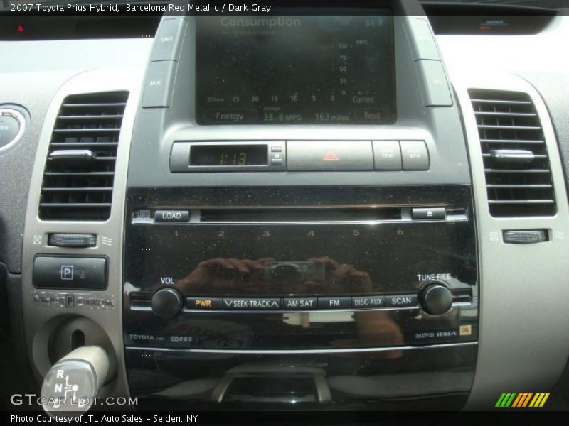 Barcelona Red Metallic / Dark Gray 2007 Toyota Prius Hybrid