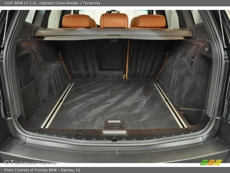 Highland Green Metallic / Terracotta 2005 BMW X3 3.0i