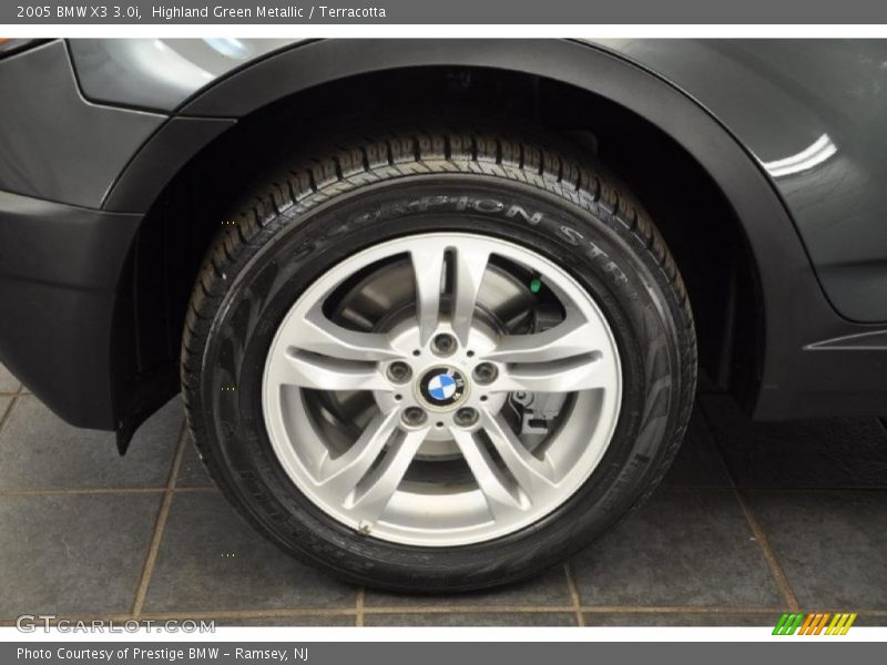 Highland Green Metallic / Terracotta 2005 BMW X3 3.0i