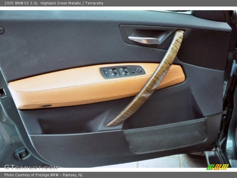 Highland Green Metallic / Terracotta 2005 BMW X3 3.0i