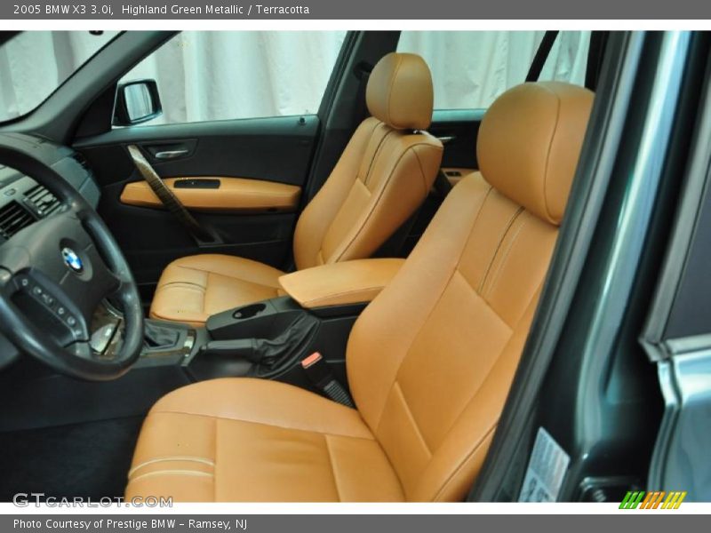 Highland Green Metallic / Terracotta 2005 BMW X3 3.0i