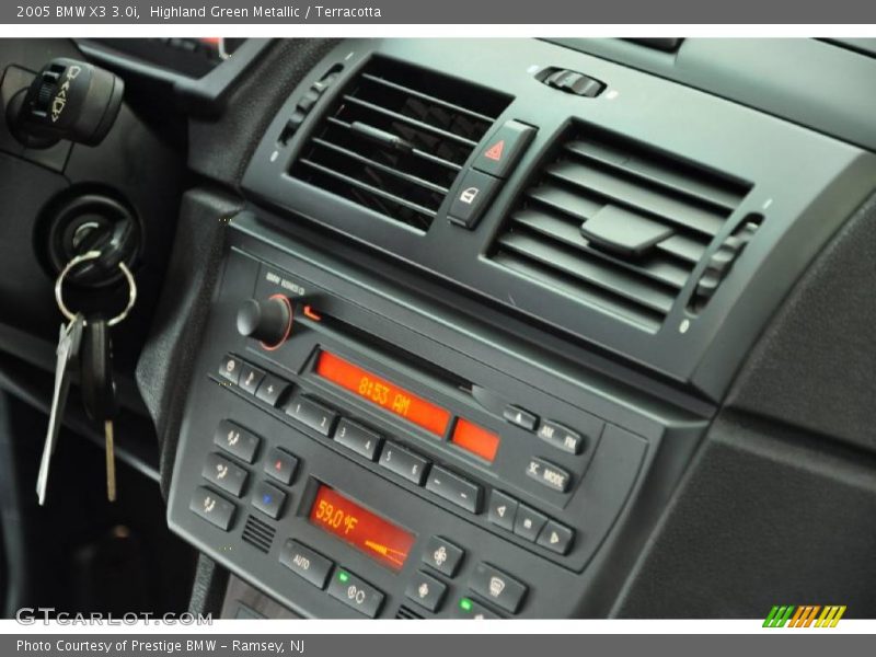 Highland Green Metallic / Terracotta 2005 BMW X3 3.0i