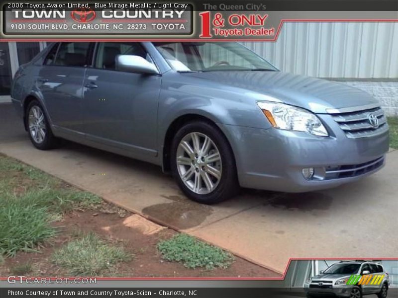 Blue Mirage Metallic / Light Gray 2006 Toyota Avalon Limited