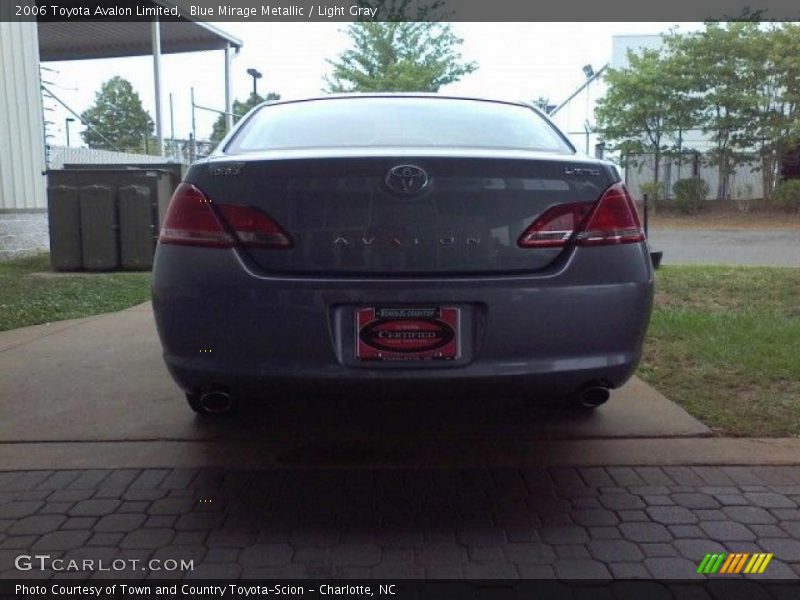 Blue Mirage Metallic / Light Gray 2006 Toyota Avalon Limited