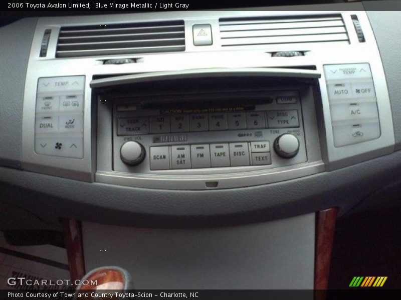 Blue Mirage Metallic / Light Gray 2006 Toyota Avalon Limited
