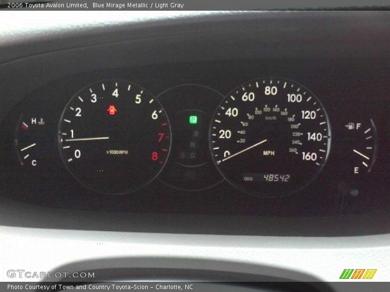Blue Mirage Metallic / Light Gray 2006 Toyota Avalon Limited