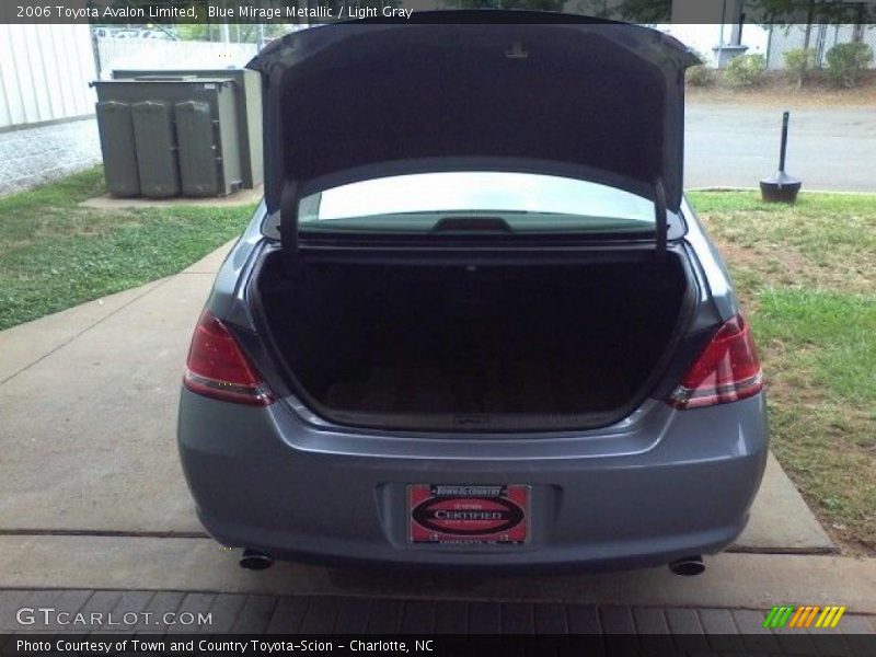 Blue Mirage Metallic / Light Gray 2006 Toyota Avalon Limited