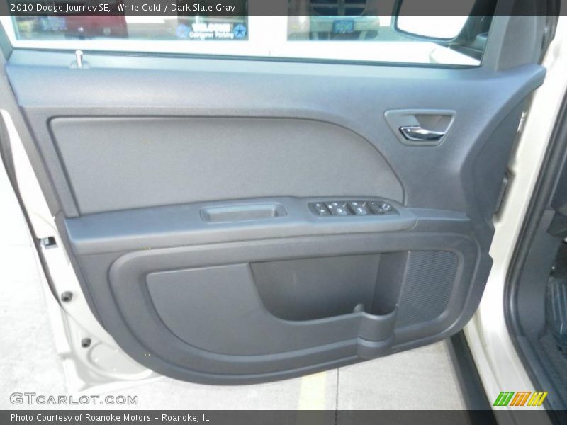 White Gold / Dark Slate Gray 2010 Dodge Journey SE