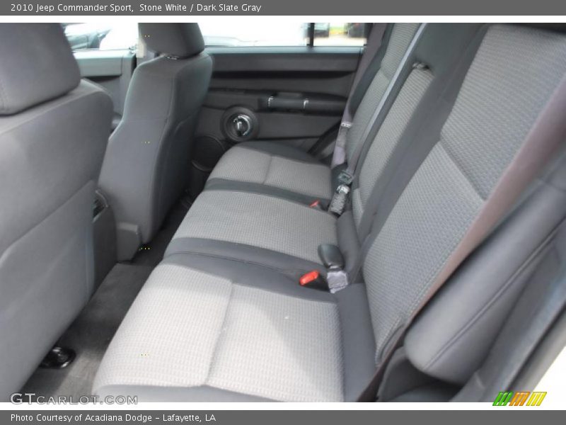Stone White / Dark Slate Gray 2010 Jeep Commander Sport