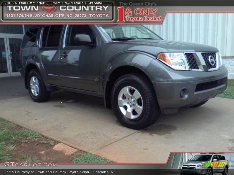 Storm Grey Metallic / Graphite 2006 Nissan Pathfinder S