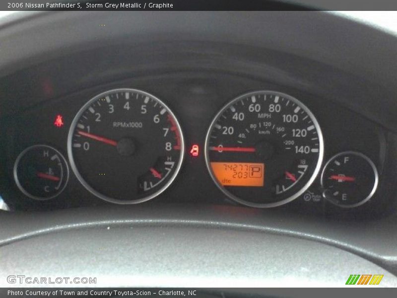 Storm Grey Metallic / Graphite 2006 Nissan Pathfinder S