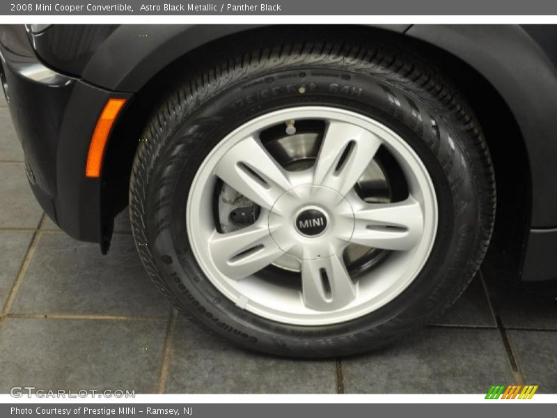 Astro Black Metallic / Panther Black 2008 Mini Cooper Convertible