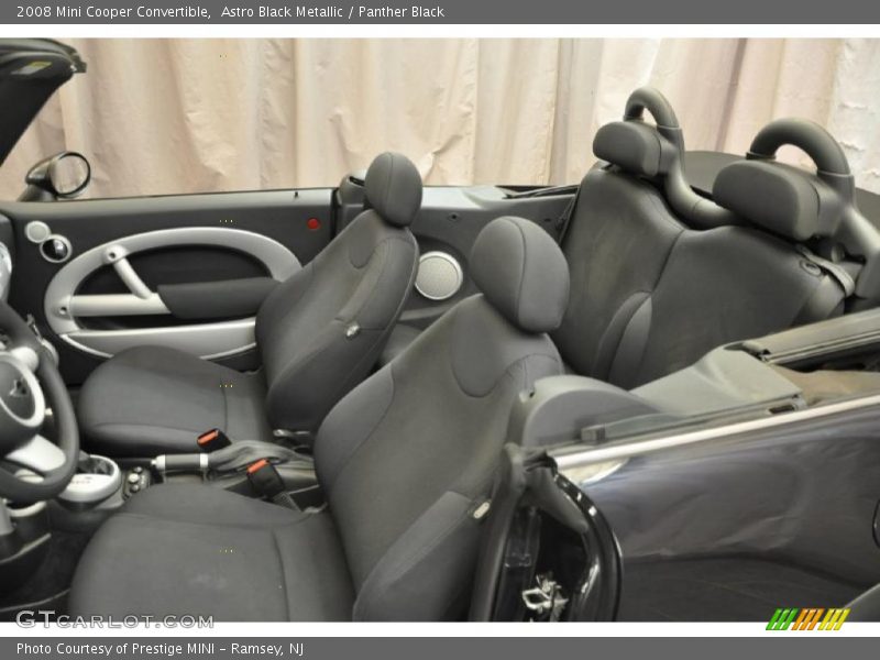  2008 Cooper Convertible Panther Black Interior