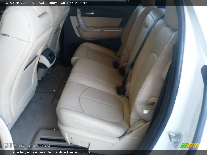 Summit White / Cashmere 2010 GMC Acadia SLT AWD