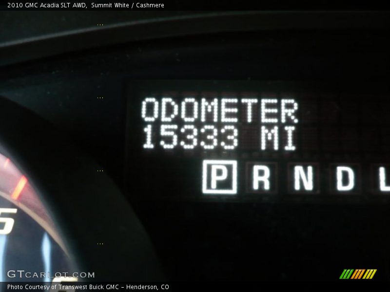 Summit White / Cashmere 2010 GMC Acadia SLT AWD