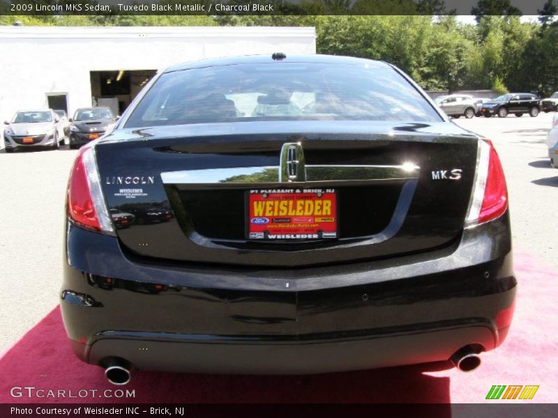 Tuxedo Black Metallic / Charcoal Black 2009 Lincoln MKS Sedan