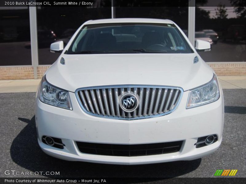 Summit White / Ebony 2010 Buick LaCrosse CXL