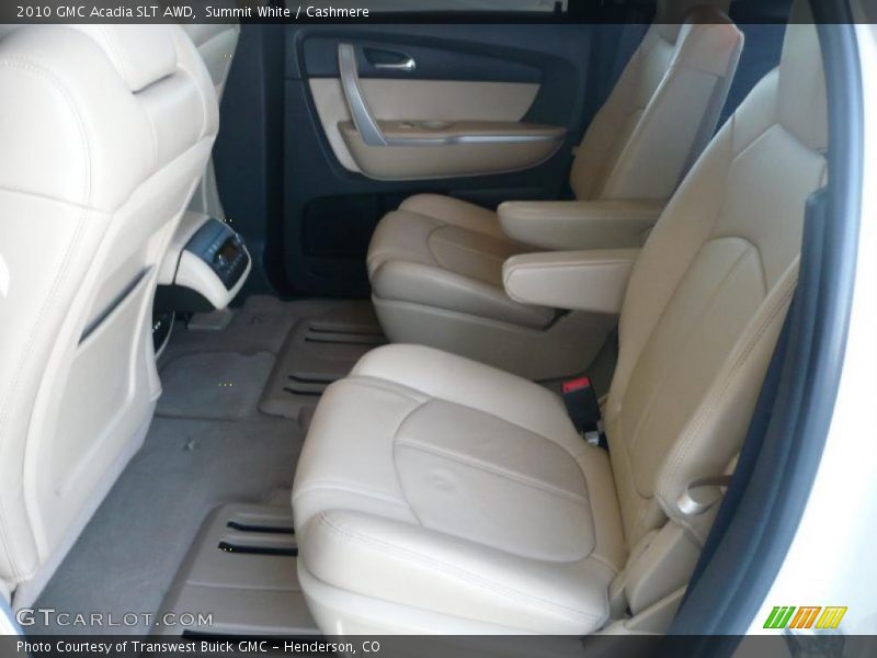 Summit White / Cashmere 2010 GMC Acadia SLT AWD