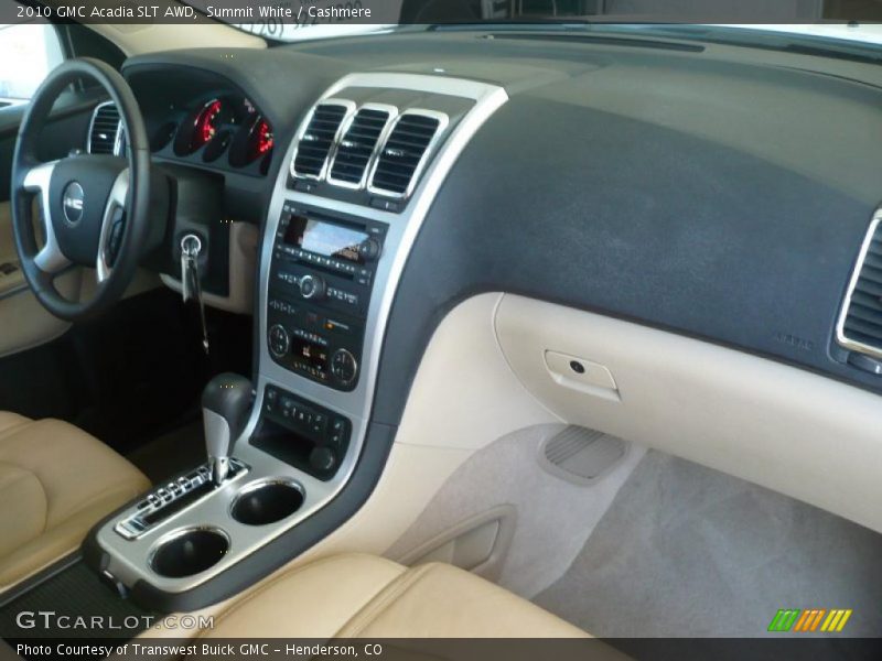 Summit White / Cashmere 2010 GMC Acadia SLT AWD