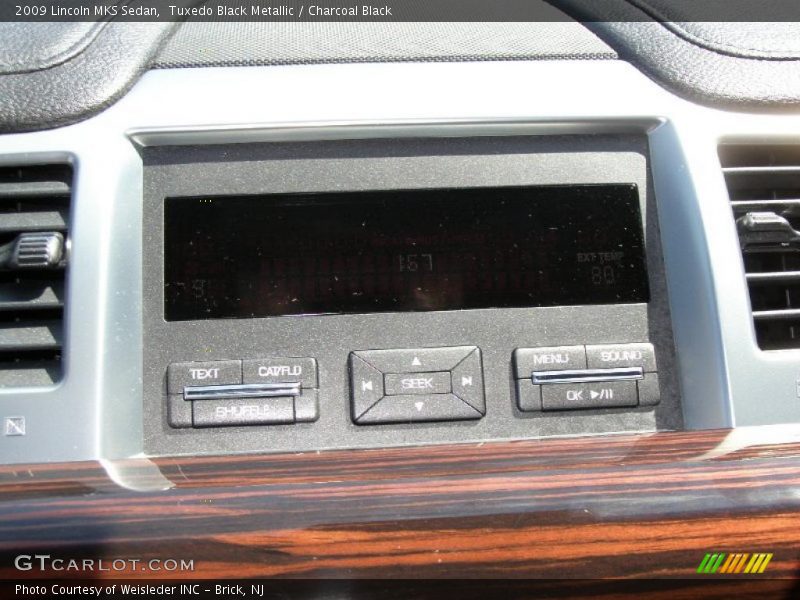Tuxedo Black Metallic / Charcoal Black 2009 Lincoln MKS Sedan