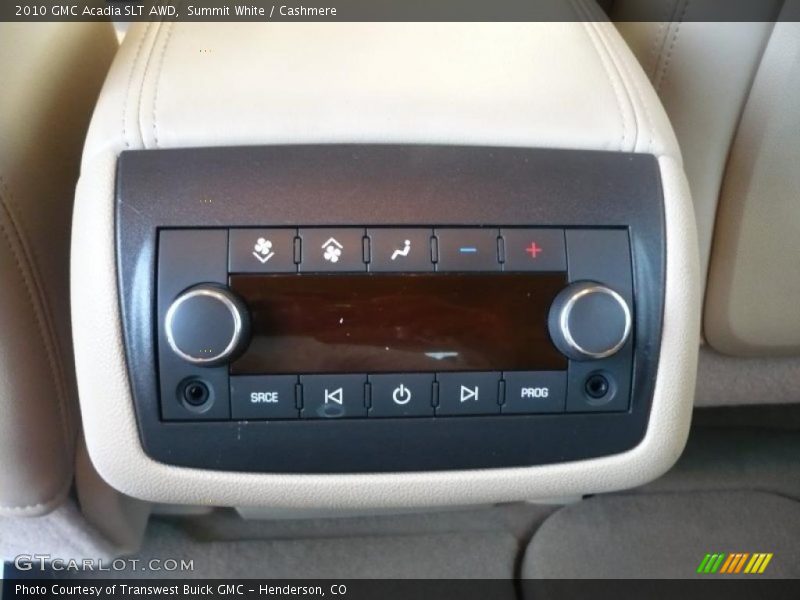 Summit White / Cashmere 2010 GMC Acadia SLT AWD