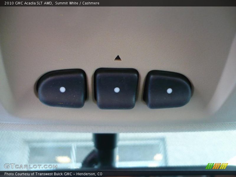 Summit White / Cashmere 2010 GMC Acadia SLT AWD