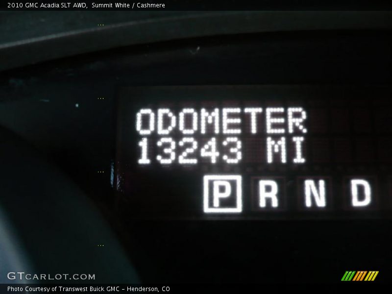 Summit White / Cashmere 2010 GMC Acadia SLT AWD