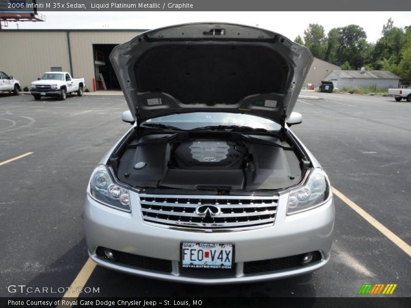 Liquid Platinum Metallic / Graphite 2006 Infiniti M 35x Sedan