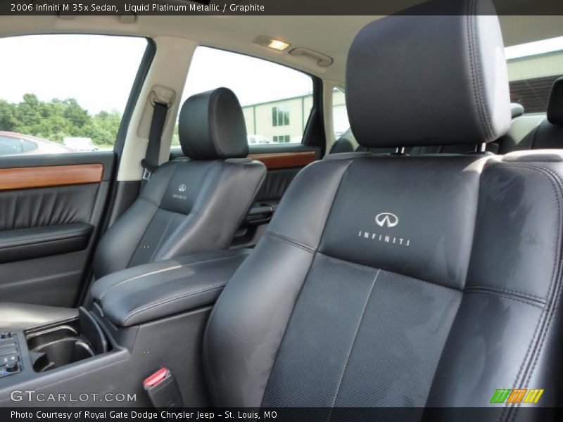 Liquid Platinum Metallic / Graphite 2006 Infiniti M 35x Sedan