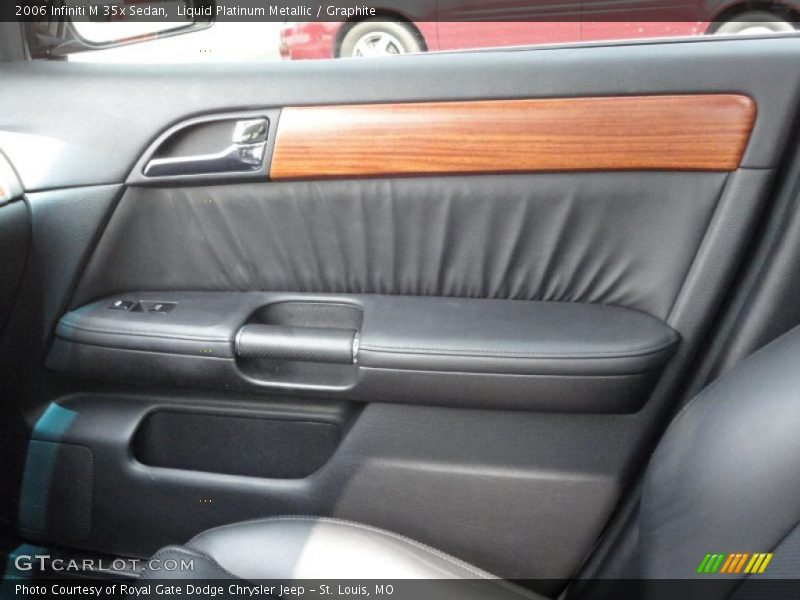 Liquid Platinum Metallic / Graphite 2006 Infiniti M 35x Sedan